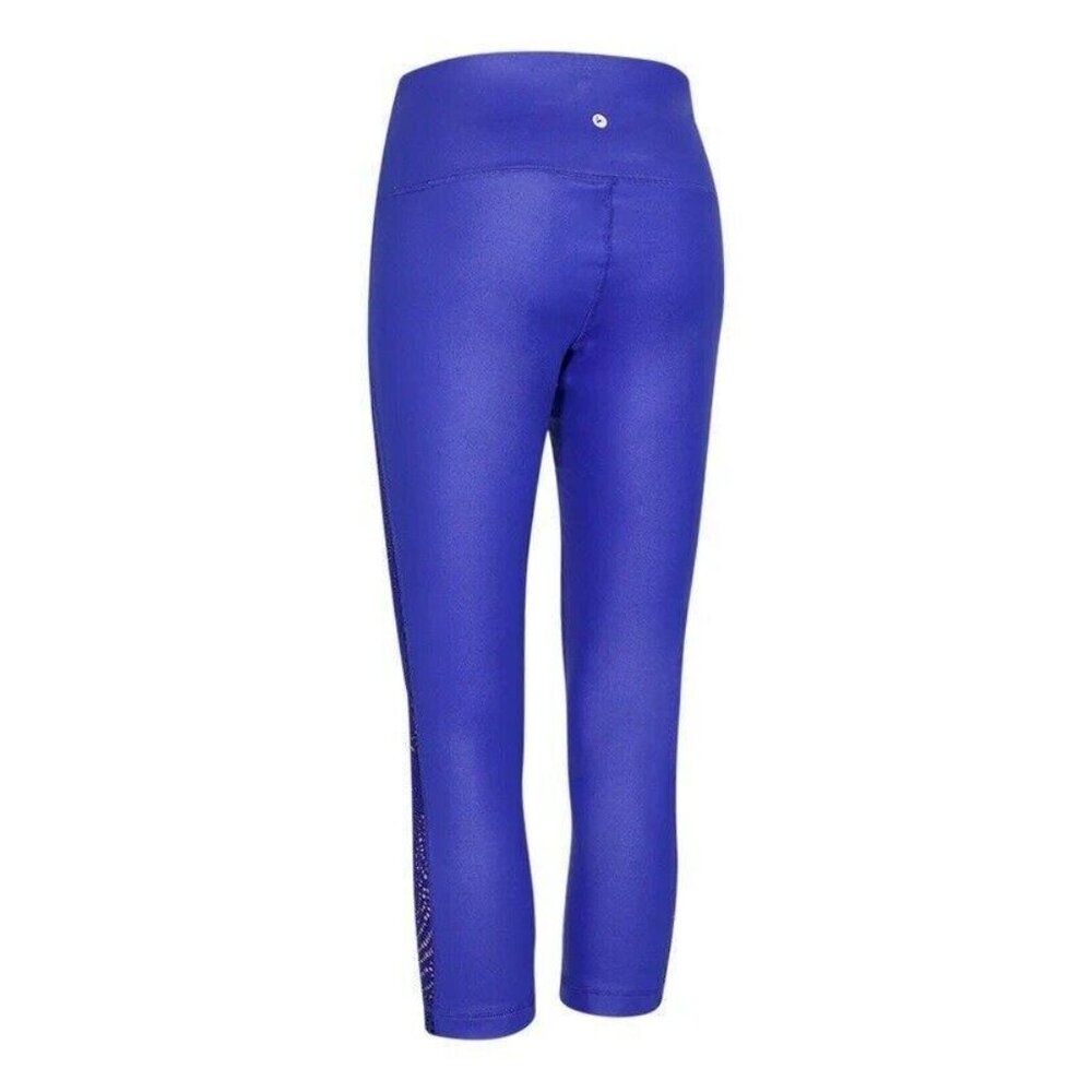 90 Degree by Reflex Women's 22-inch High Waist Cire Capri With Crochet Small - Picture 3 of 3